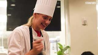 Stanford Womens Basketball Cooking Challenge with Chef Joe [upl. by Sitruc]