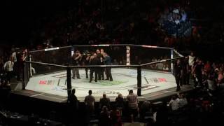 UFC Hidalgo Poirier vs Johnson crowd view [upl. by Ahseila]