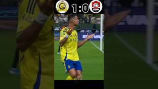 Al Nassr vs Al riyadh highlights🔴🥶  Saudi Pro League  20  goal ronaldo shorts [upl. by Abeu]