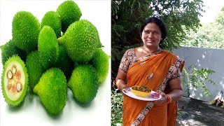 How To Cook Spiny Gourd Curry With Tasty Teasel Gourd FryBoda Kakarakaya FryVijaya Foods [upl. by Aholah]