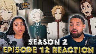 RUDEUS AND SYLPHY ARE MAKING IT OFFICIAL  Mushoku Tensei Season 2 Episode 12 REACTION [upl. by Jabon]