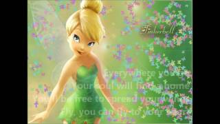 Tinkerbell Fly To Your Heart Lyric Video [upl. by Merth23]