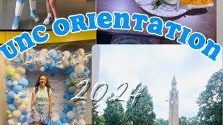 UNC Chapel Hill FirstYear Orientation Vlog  2024 [upl. by Alram600]