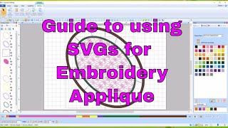 A Beginners Guide to SVGs and machine embroidery applique cutters [upl. by Airdni]