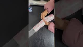 DIY Floral Gift Packaging Idea🌿🌹florist flowerarrangement bouquetwrapping handbouquet [upl. by Moyers]