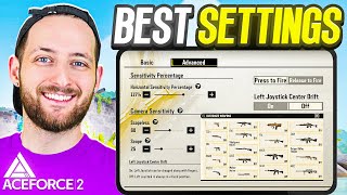 BEST SETTINGS in ACE FORCE 2 HUD and Sensitivity included [upl. by Meter624]
