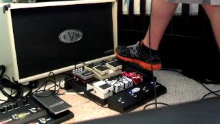 EVH 5150 III w pedalboard [upl. by Eellac825]