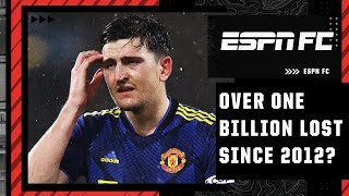 Manchester United have over 1 BILLION in transfer losses since 2012 😮  ESPN FC [upl. by Konyn52]