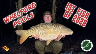 258 Whelford Pools 1st Fish Of 2022 [upl. by Airebma]