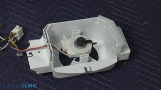 KitchenAid 5 Door Refrigerator Freezer Evaporator Fan Motor Replacement W11249952 [upl. by Kokoruda]