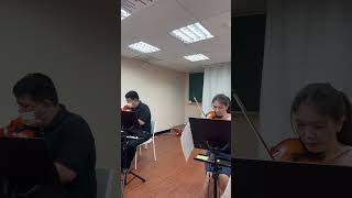 The toreadors from Carmen violin duet and piano shorts 小提琴二重奏 卡門選曲 [upl. by Oneg]