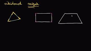 Síkidomok és szögek  Geometria  Matematika  Khan Academy magyar [upl. by Thurlow]