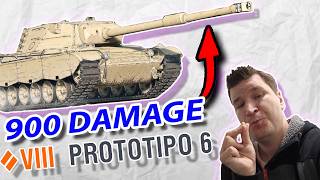 900 DAMAGE BURST on a TIER 8 MEDIUM  The Prototipo 6 [upl. by Terence]