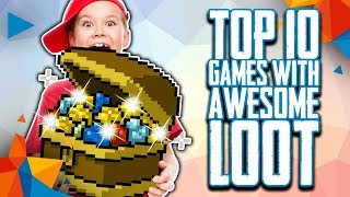 Top 10 Grinding Games with Awesome Loot System [upl. by Maupin]