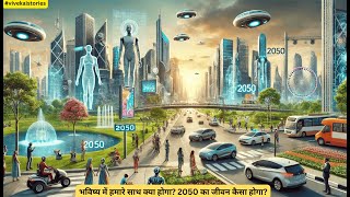 भविष्य में हमारे साथ क्या होगा 2050 का जीवन कैसा होगा vivekaistories [upl. by Norac]