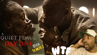 A Quiet Place Day One Official Trailer 2 Reaction [upl. by Sualokcin566]