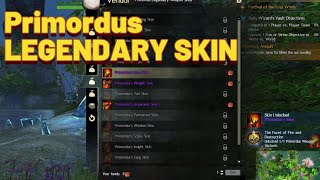 GW2  Primordus Legendary Weapon  2024 Updated Guide [upl. by Annaiuq]