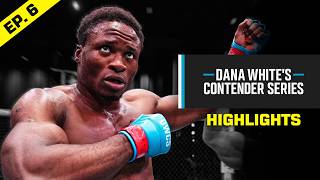 INSANE HIGHLIGHTS From Dana Whites Contender Series 😳 [upl. by Sinned]