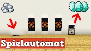 Wie baut man einen Spielautomaten in Minecraft  Minecraft Spielautomaten Bauen Deutsch [upl. by Etnahc801]