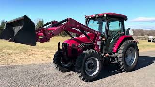 Mahindra mPower 85P Tractor Startup Walkaround and Operation [upl. by Ennaylil3]