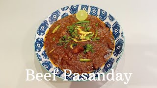 Beef PasandyRecipe By RM CookingUrdu \Hindi with English Subtitles [upl. by Noraa]