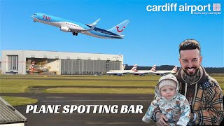 I found a PLANESPOTTING BAR behind Cardiff Airport [upl. by Eelyk412]