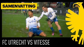 📺 SAMENVATTING  FC Utrecht vs Vitesse [upl. by Cthrine]