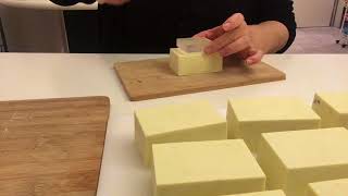 HOW TO STAMP COLD PROCESS SOAP  Short demo [upl. by Meibers]