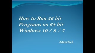 Convert Windows 10 32Bit to 64bit [upl. by Hawkins]