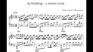 Ноты Aj Hickling – c minor tune [upl. by Wooldridge]