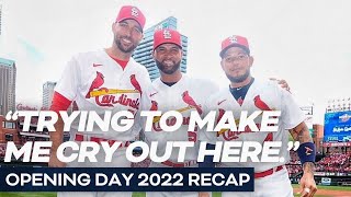 Opening Day 2022 Recap Honoring Icons  St Louis Cardinals [upl. by Akimert]