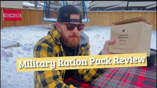 Military Rations Review [upl. by Haimehen]