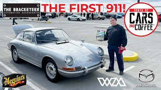 THE VERY FIRST YEAR 1965 PORSCHE 911  South OC Cars and Coffee [upl. by Ori]