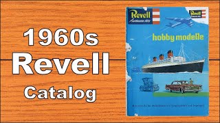 Revell Catalog from The 1960s 169 4K [upl. by Enyawud]