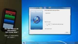 The easy way to install quotClockworkMod Recoveryquot on quotHTC HD2quot using quotHD2 NAND Toolkitquot [upl. by Lachman]