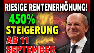 quotMassiver Rentenanstieg Neues Gesetz bringt 450 mehr für gesetzliche Rentnerquot [upl. by Bradlee]