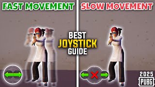 How To Find Your Best Joystick Size and Position  Fastest Movement Guide  Bgmi  Pubg Mobile [upl. by Mosier]