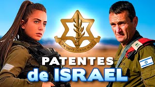 Quais são as PATENTES das FORÇAS DE DEFESA de ISRAEL [upl. by Suiratnod]