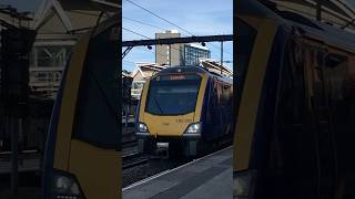 195005 with an Ilkley departing Leeds [upl. by Kimmie16]