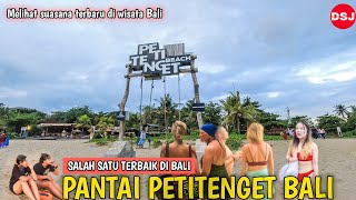 Wisata Bali di Pantai Petitenget Seminyak Bali Banyak Bule Bali Beach [upl. by Zed]