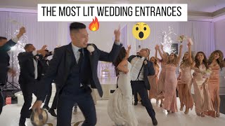 The most LIT wedding entrances of 2022 [upl. by Cherie]