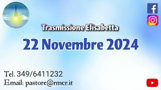 Canti cristiani e letture Elisabetta 22 Novembre 2024 musica cristiana Radio Messaggio Cristiano [upl. by Nolrac]