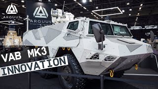 Innovations VAB MK3  Eurosatory 2022 [upl. by Wallie]