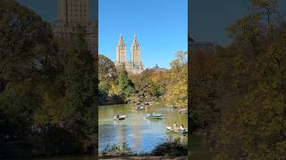 Rowing Boats at Central Park New York City [upl. by Vachill]