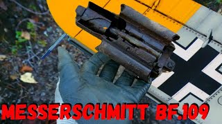 FOUND A FALLEN MESSERSCHMITT Bf 109 IN THE WOODS  WWII METAL DETECTING [upl. by Warford]