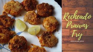 Recheado Prawn fry Goan prawns fry [upl. by Hguh670]