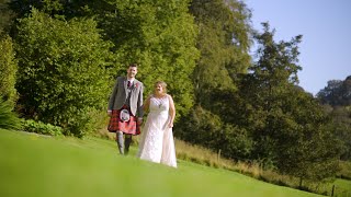 Wedding Film Logie Country House  Leanne amp Euan Highlights [upl. by Masterson]