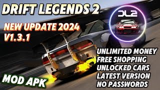 Drift Legends 2 Mod Apk 131 Unlimited Money Free Shopping Terbaru 2024 New Update [upl. by Medardas]