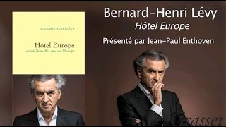 Présentation de JeanPaul Enthoven sur BernardHenri Lévy  Rentrée littéraire 2014 [upl. by Verney]