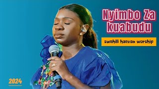 NYIMBO ZA KUABUDUSWAHILI VIDEO WORSHIP SONG NONSTOP 2024 VOL 8 [upl. by Einwahr]